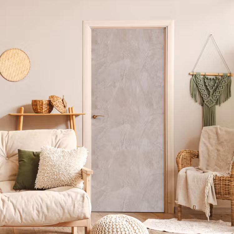 Deursticker - Textuur - Wand - Modern - Beige - Abstract — 4