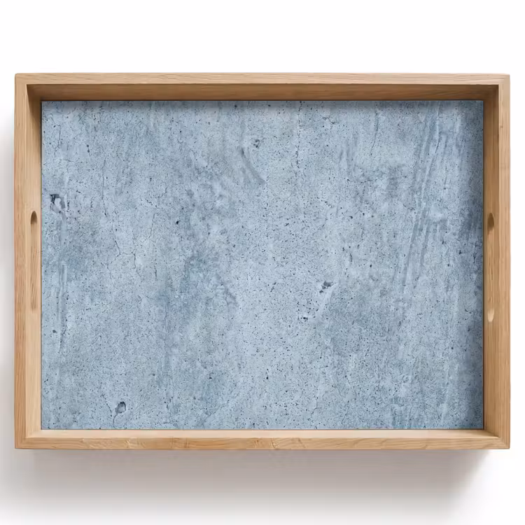 Dienblad - Oppervlak - Ruw - Abstract - Modern - Grijs — 1