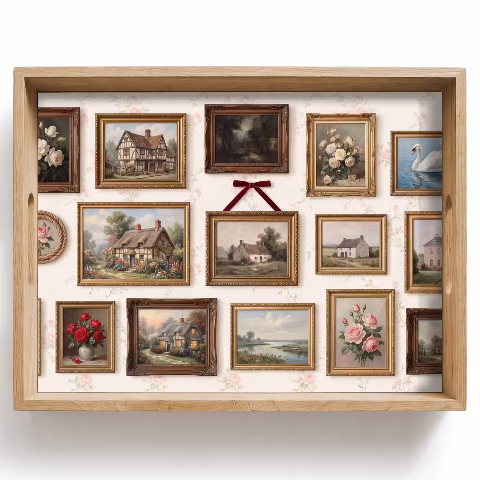 Dienblad - Dier - Kat - Portret - Klassiek — 1