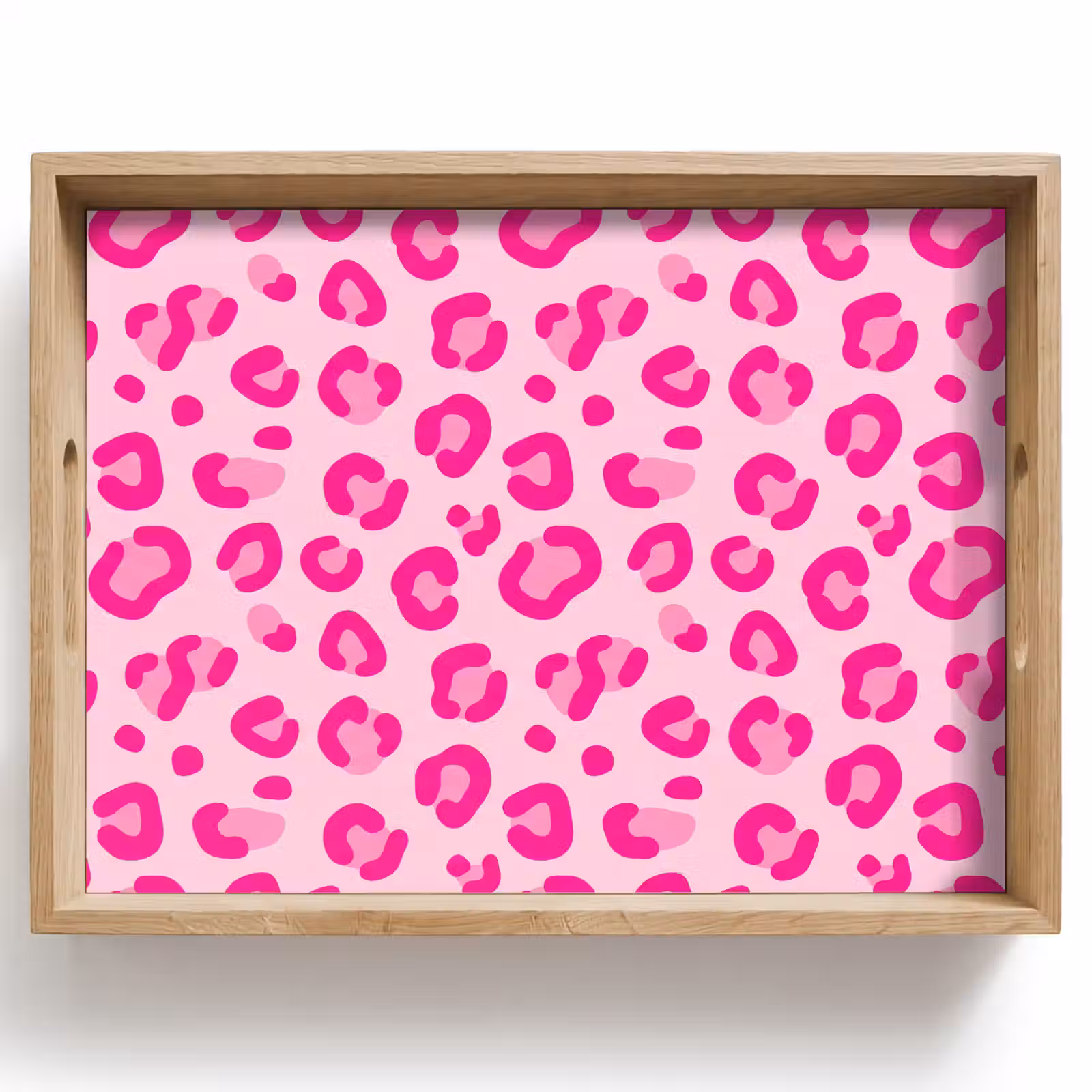 Dienblad - Dierenprint - Patroon - Abstract - Modern - Roze — 1