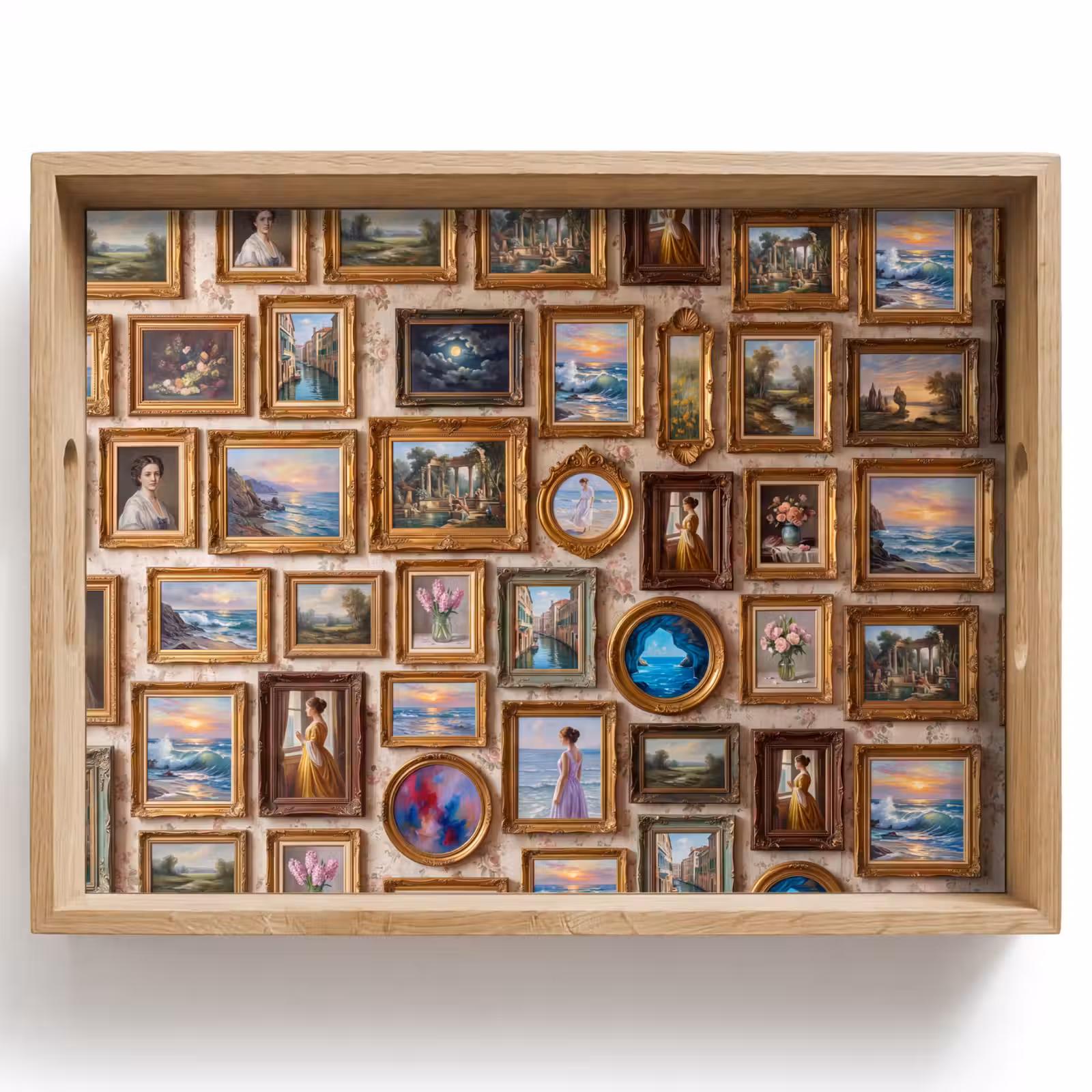 Dienblad - Interieur - Kunst - Collectie - Klassiek - Goud — 1