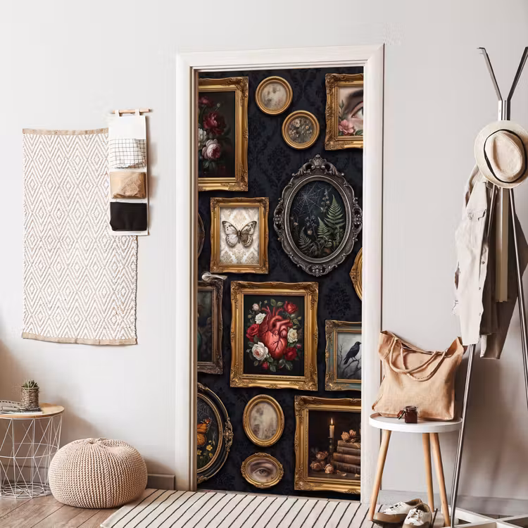 Deursticker - Kunst - Collectie - Vintage - Klassiek - Donker — 8