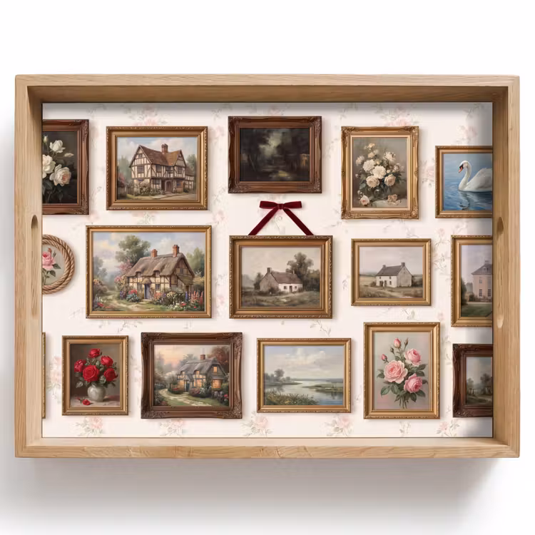 Dienblad - Dier - Kat - Portret - Klassiek — 1