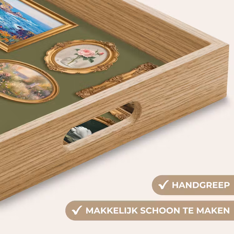 Dienblad - Hert - Bos - Natuur - Klassiek - Dieren — 5