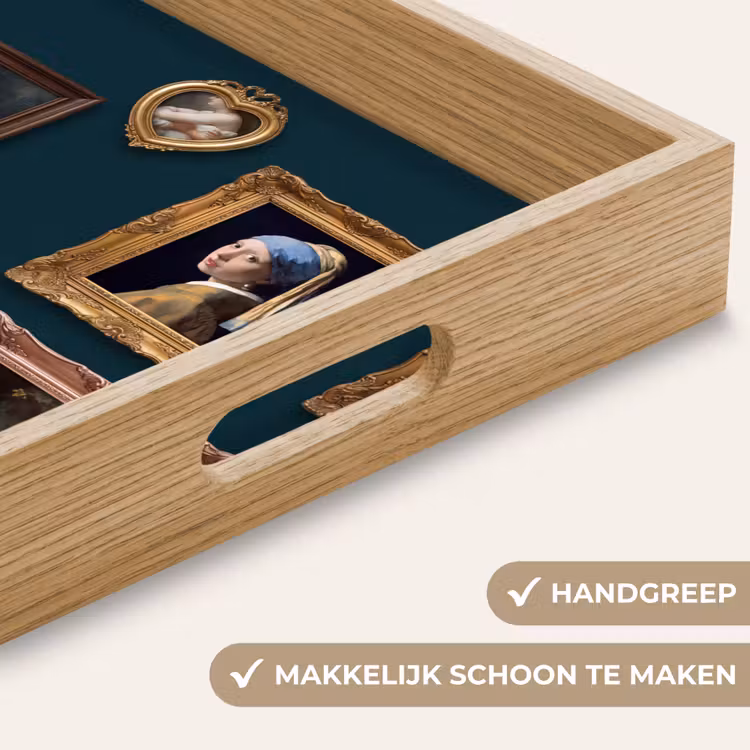 Dienblad - Kunst - Schilderijen - Decoratie - Klassiek - Groen — 5