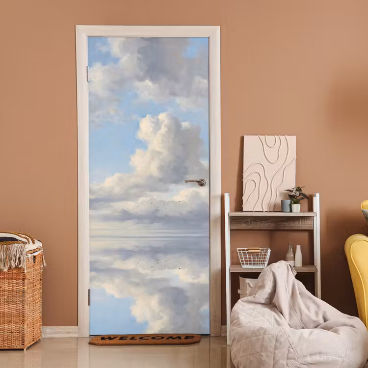 Deursticker - Lucht - Wolken - Natuur - Klassiek - Blauw — 2