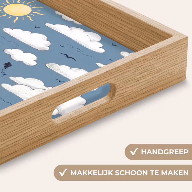 Dienblad - Lucht - Zon - Wolken - Natuur - Blauw — 5