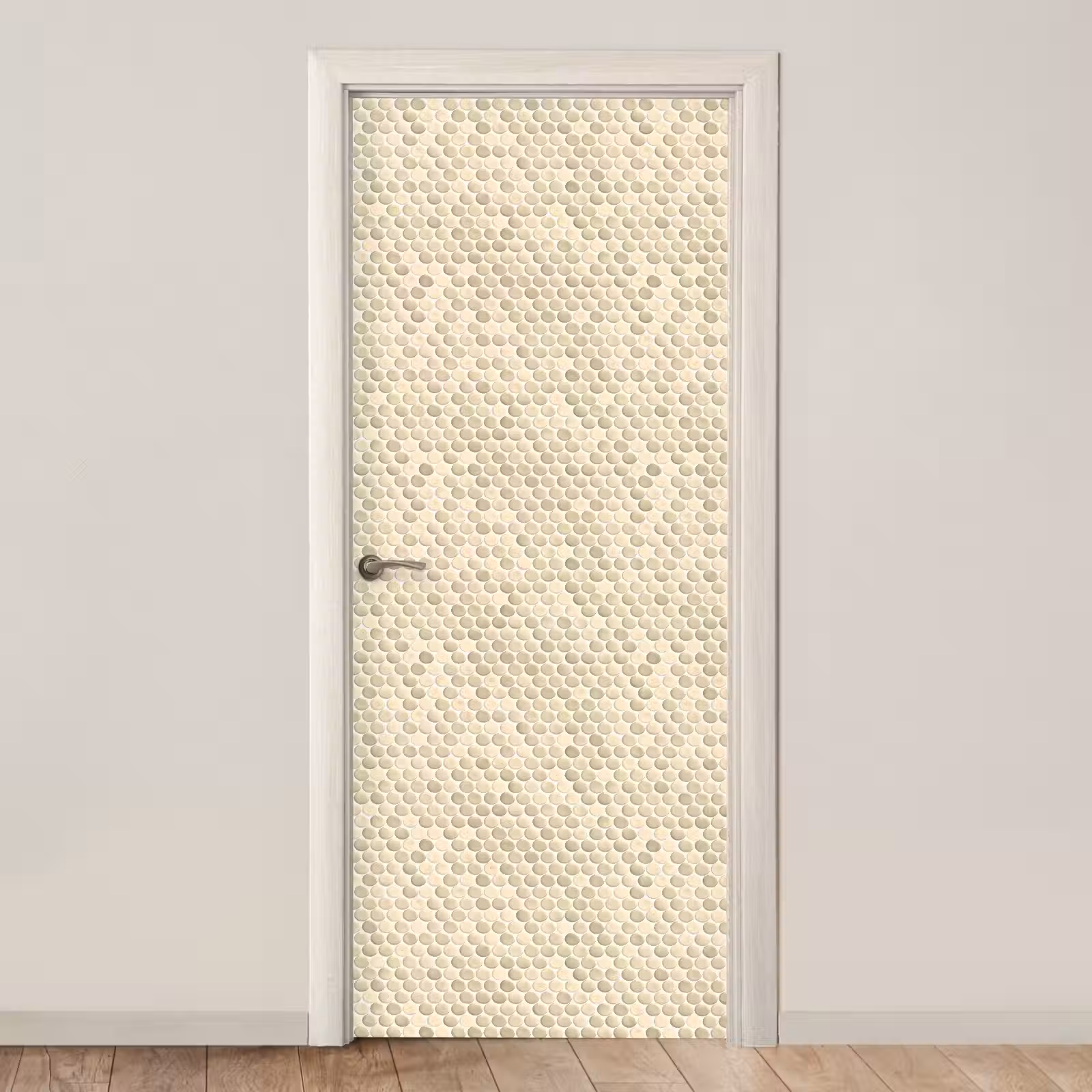 Deursticker - Penny - Mozaïek - Zand — 1