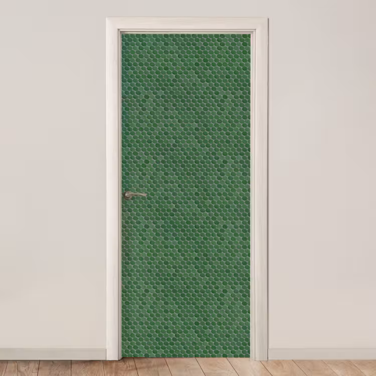 Deursticker - Penny - Mozaïek - Bosgroen - Green — 1