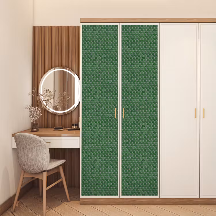 Deursticker - Penny - Mozaïek - Bosgroen - Green — 5