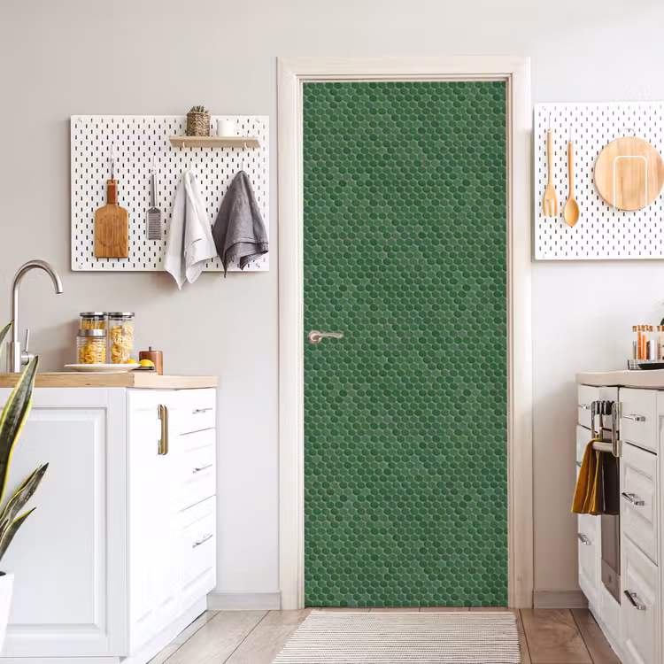Deursticker - Penny - Mozaïek - Bosgroen - Green — 7