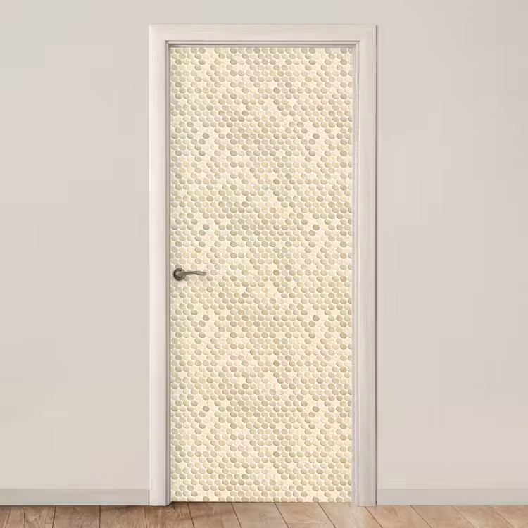 Deursticker - Penny - Mozaïek - Zand — 1