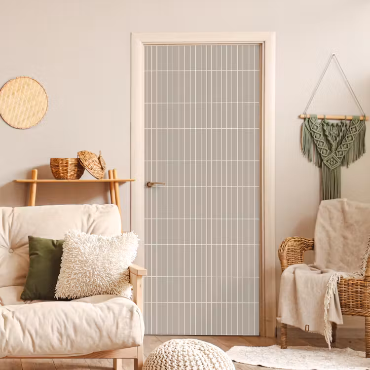 Deursticker - Verticaal - Wandtegel - Licht Beige — 4