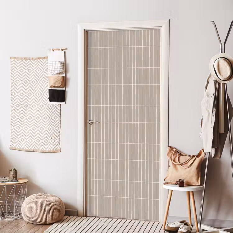 Deursticker - Verticaal - Wandtegel - Licht Beige — 8
