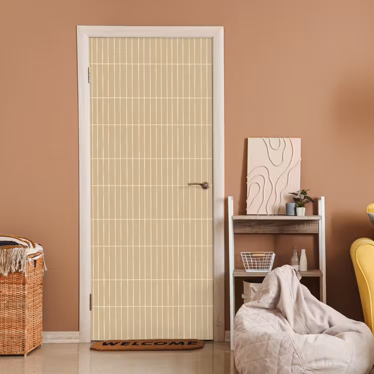 Deursticker - Verticaal - Wandtegel - Zand - Beige — 2