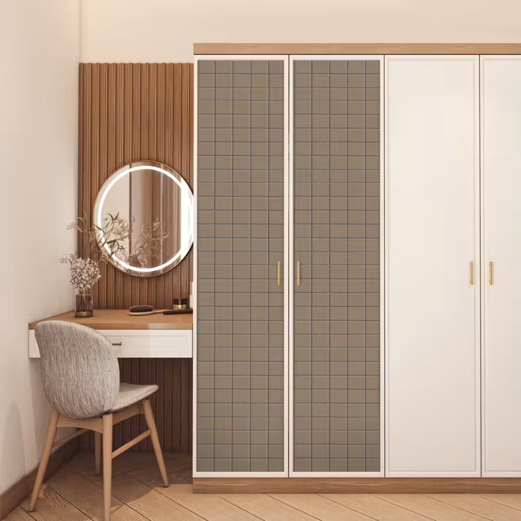 Deursticker - Tegel - Patroon - Taupe — 5