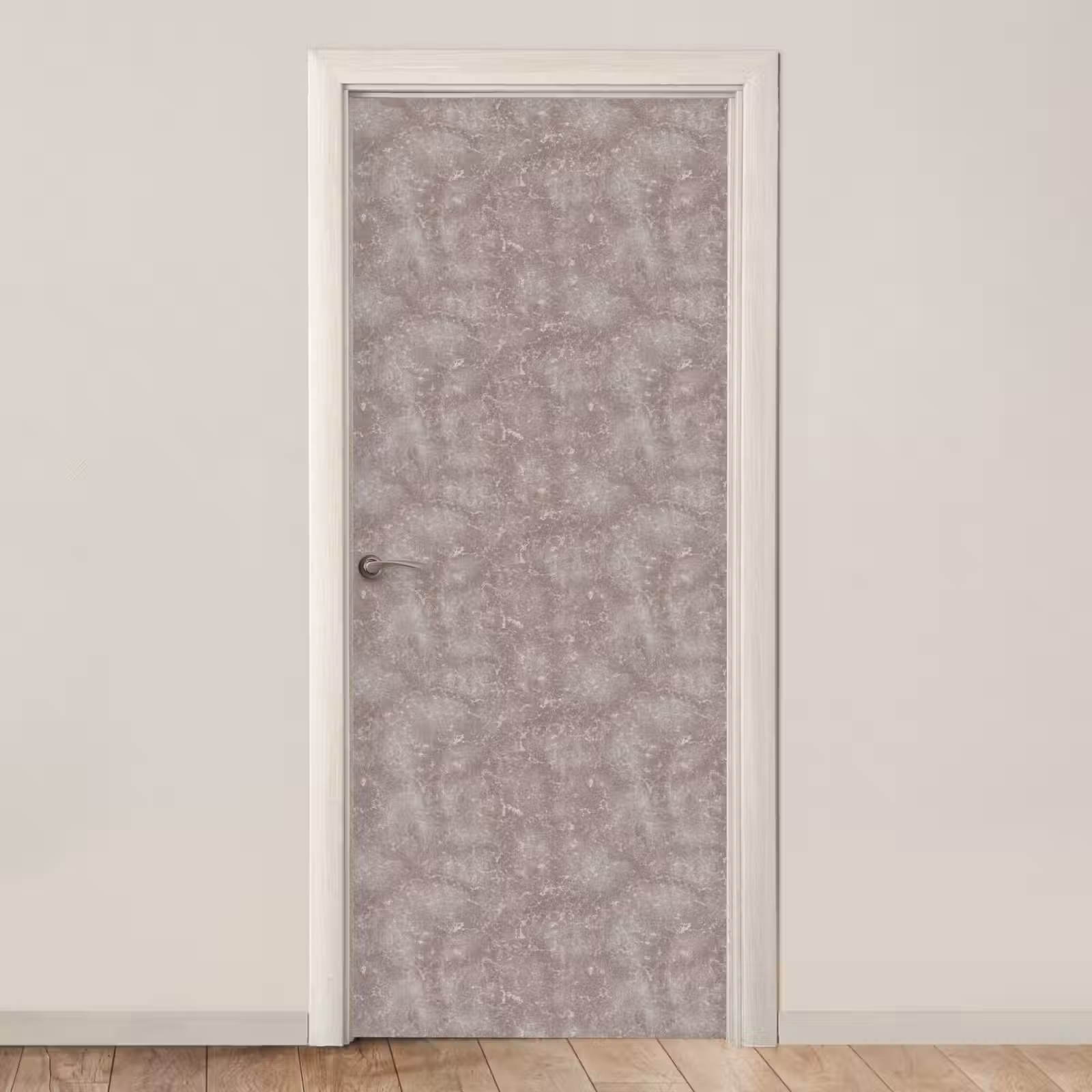 Deursticker - Marmer - Patroon - Mauve — 1