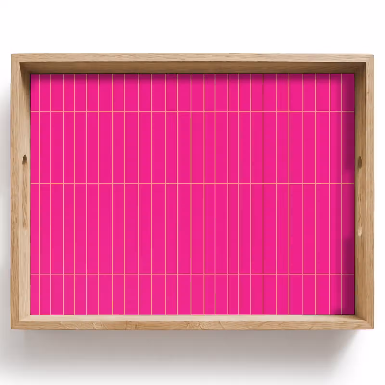 Dienblad - Patroon - Tegel - Magenta - Roze — 1