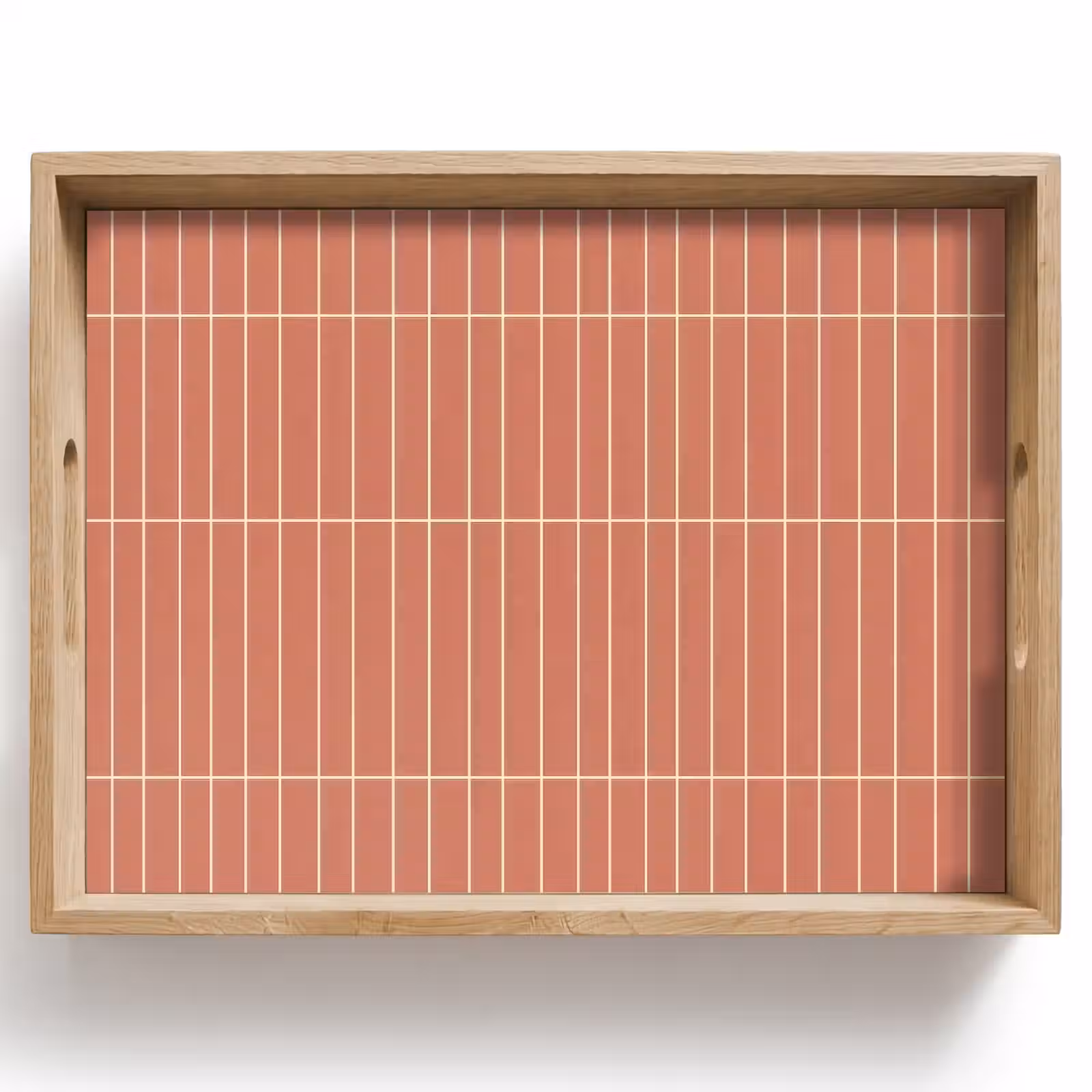 Dienblad - Patroon - Tegels - Terracotta — 1