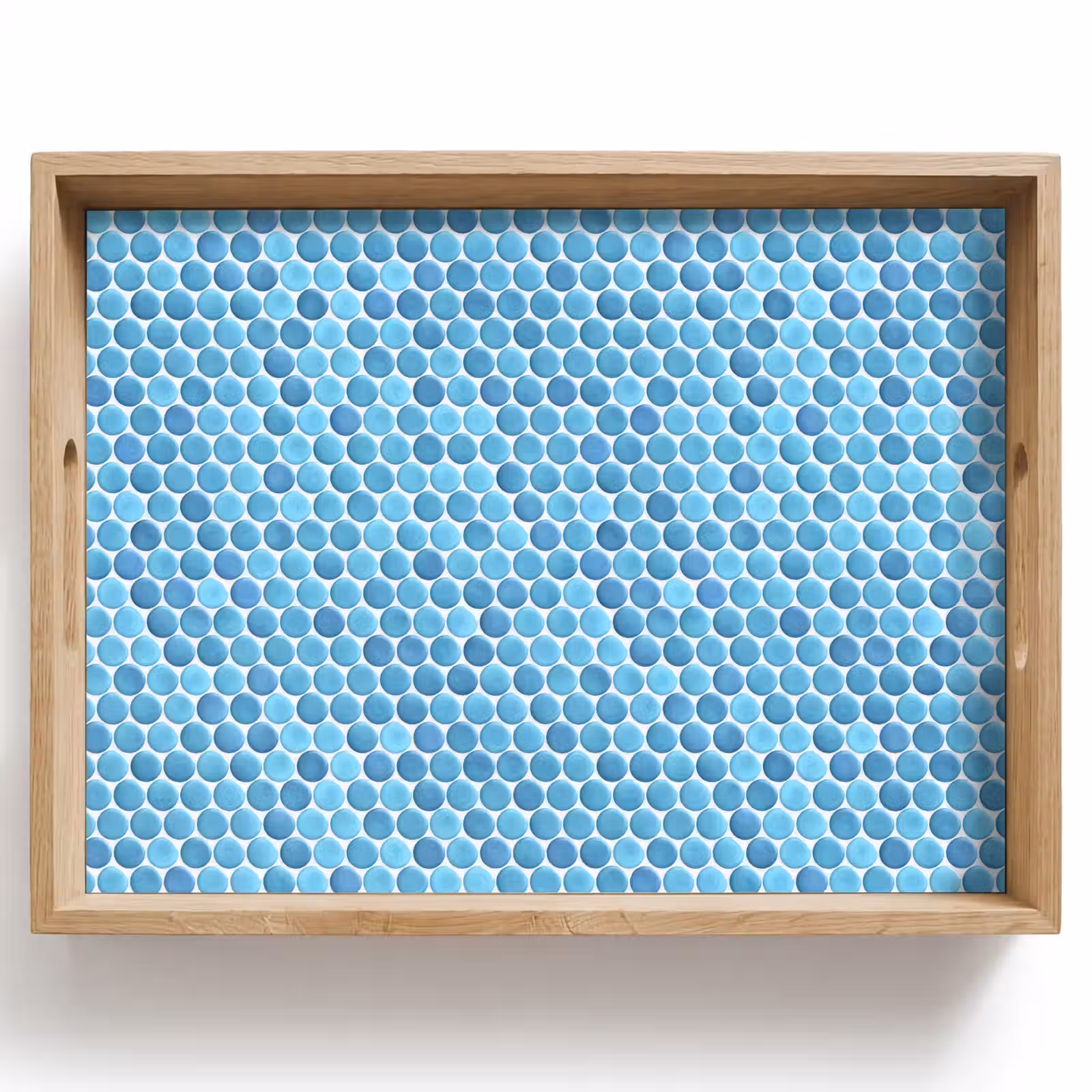 Dienblad - Penny - Mozaïek - Lichtblauw — 1