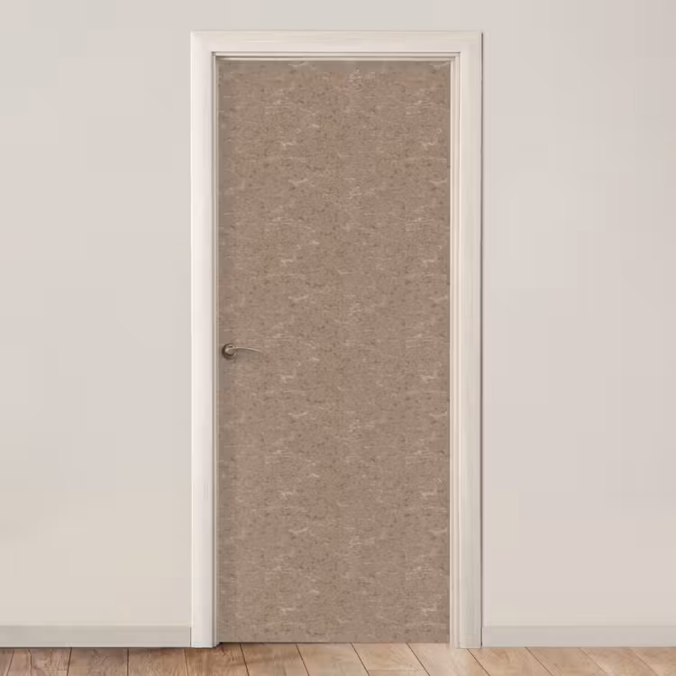 Deursticker - Patroon - Kalksteen - Beige — 1