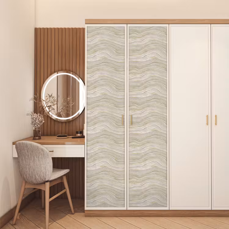 Deursticker - Patroon - Sereen - Groen — 5