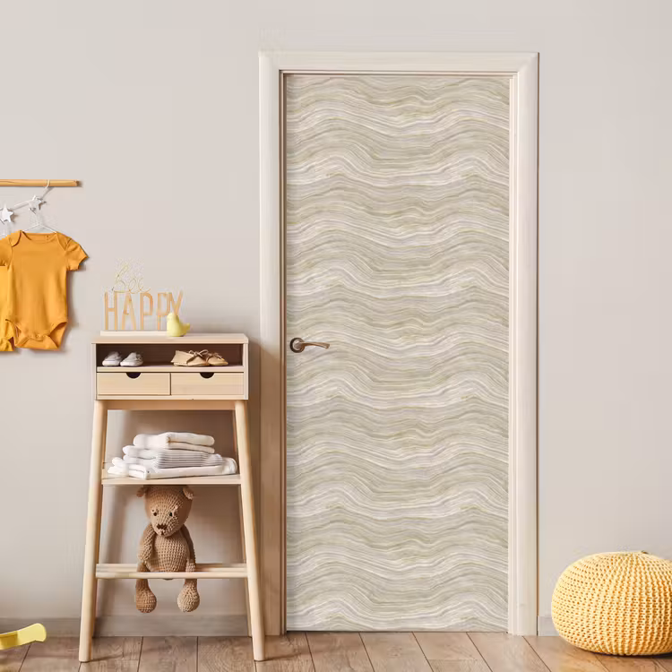 Deursticker - Patroon - Sereen - Groen — 6