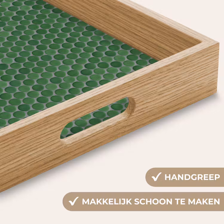 Dienblad - Penny - Mozaïek - Bosgroen - Green — 5