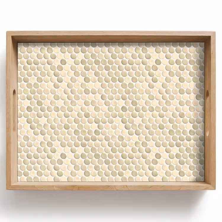Dienblad - Penny - Mozaïek - Zand — 1
