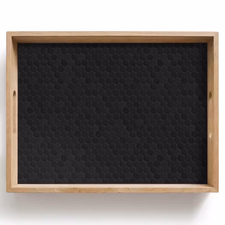Dienblad - Penny - Tegel - Mat - Zwart — 1