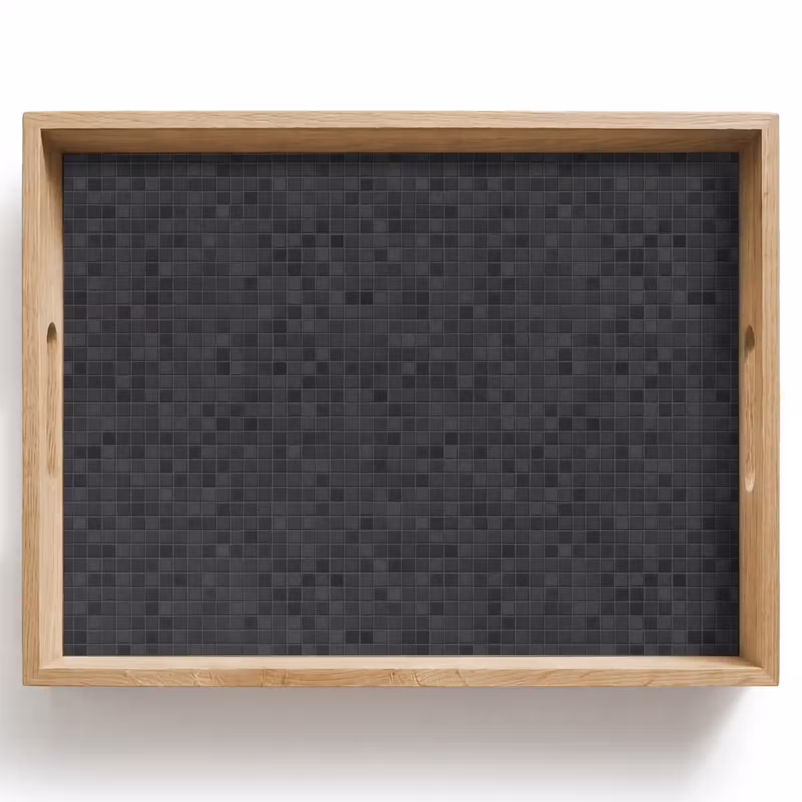 Dienblad - Mozaïek - Patroon - Zwart — 1