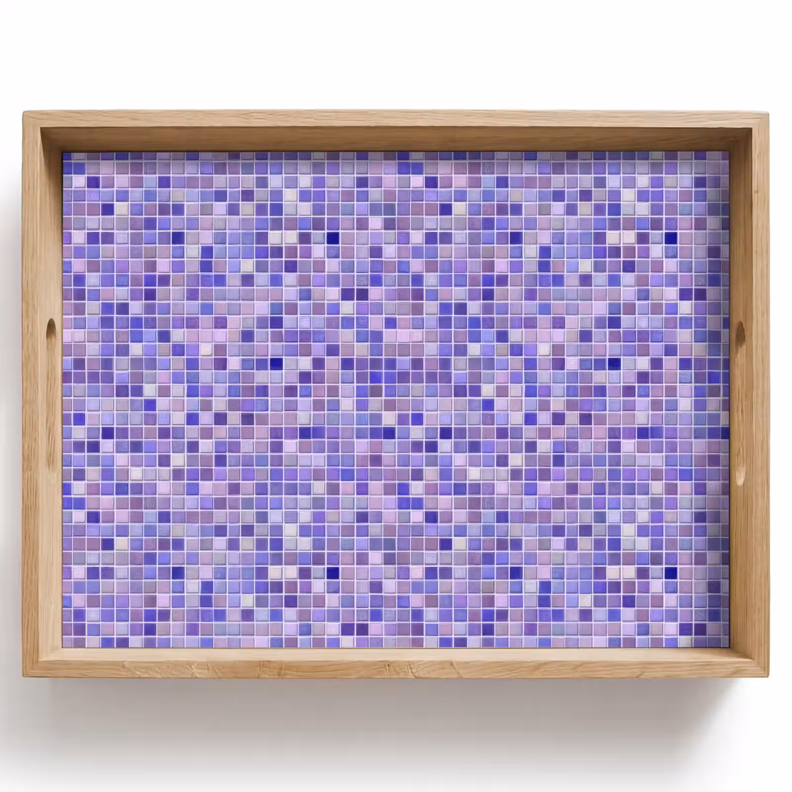 Dienblad - Mozaïek - Tegels - Lila - Amethist — 1
