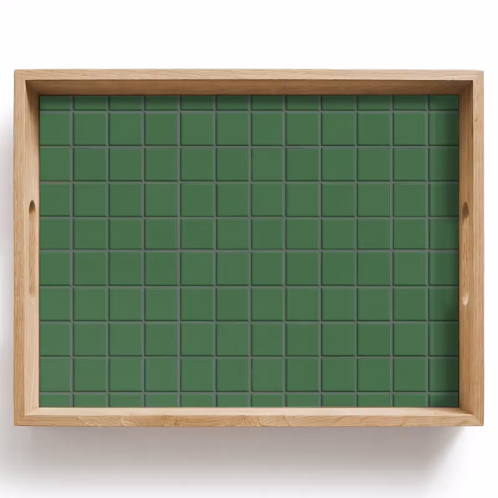 Dienblad - Patroon - Tegels - Groen — 1
