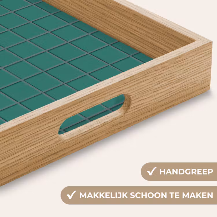 Dienblad - Patroon - Patroon - Smaragd — 5