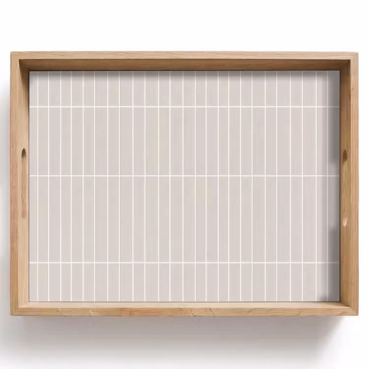 Dienblad - Patroon - Tegels - Zand — 1