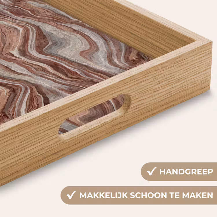 Dienblad - Patroon - Zandsteen - Travertijn — 5