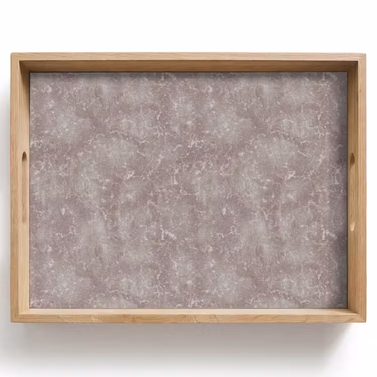Dienblad - Marmer - Patroon - Mauve — 1
