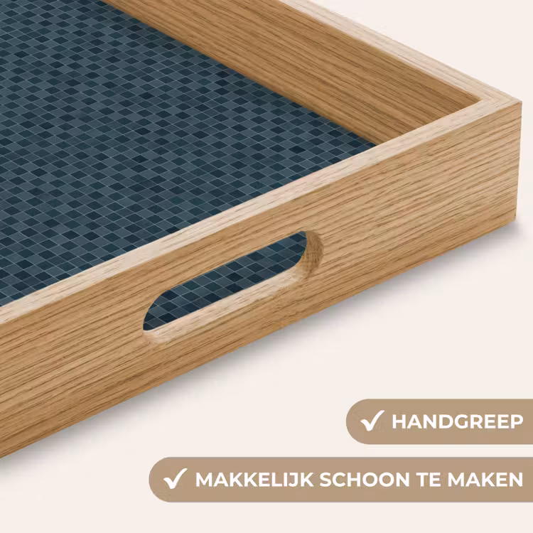 Dienblad - Patroon - Mozaïek - Groen — 5