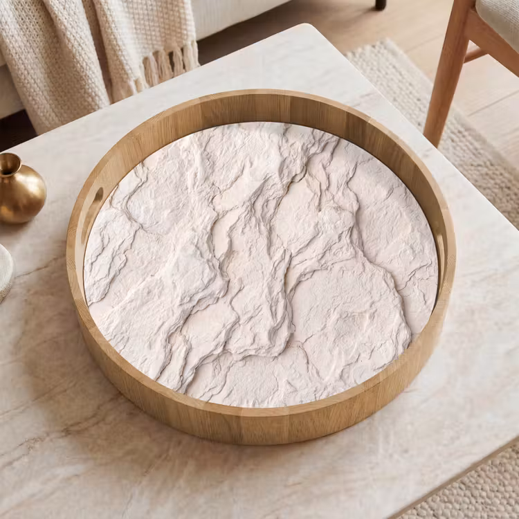 Dienblad - Rots - Structuur - Natuur - Beige - Abstract — 2