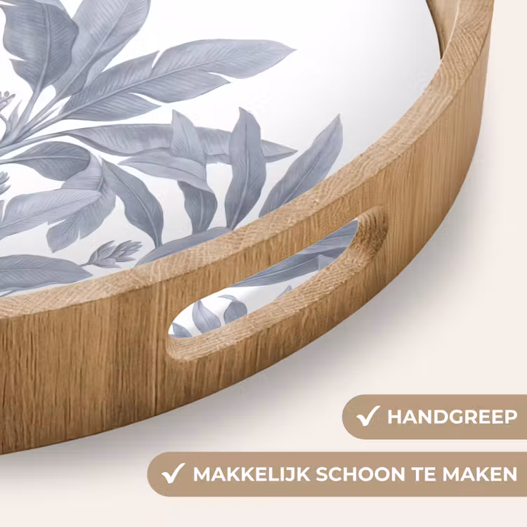 Dienblad - Planten - Bladeren - Natuur - Grijs — 5