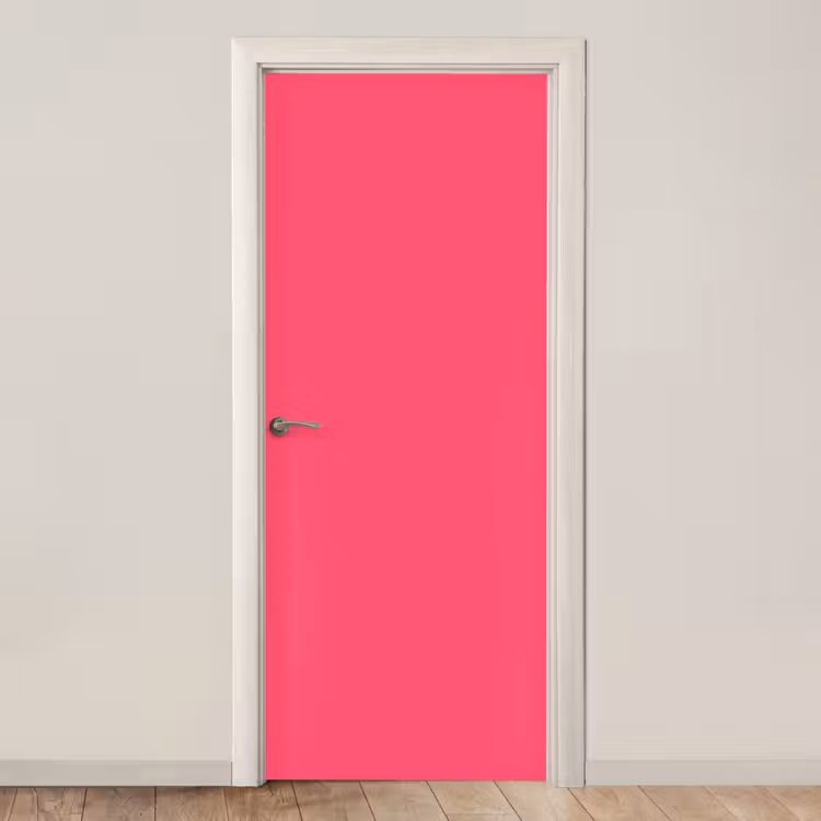 Deursticker - Neon - Flamingo - Roze — 1