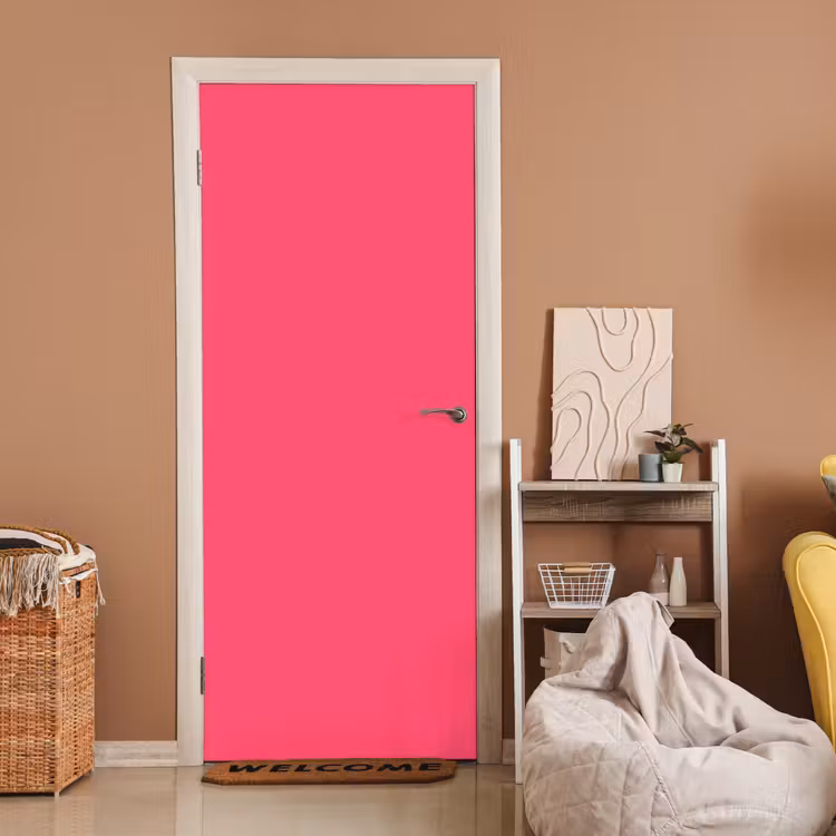 Deursticker - Neon - Flamingo - Roze — 2