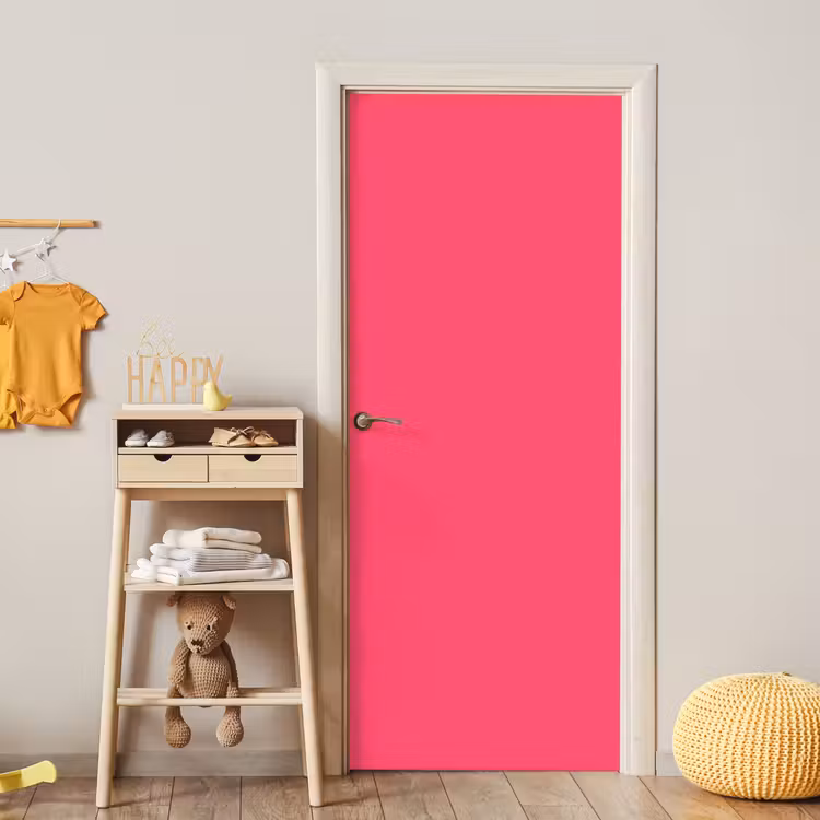Deursticker - Neon - Flamingo - Roze — 6