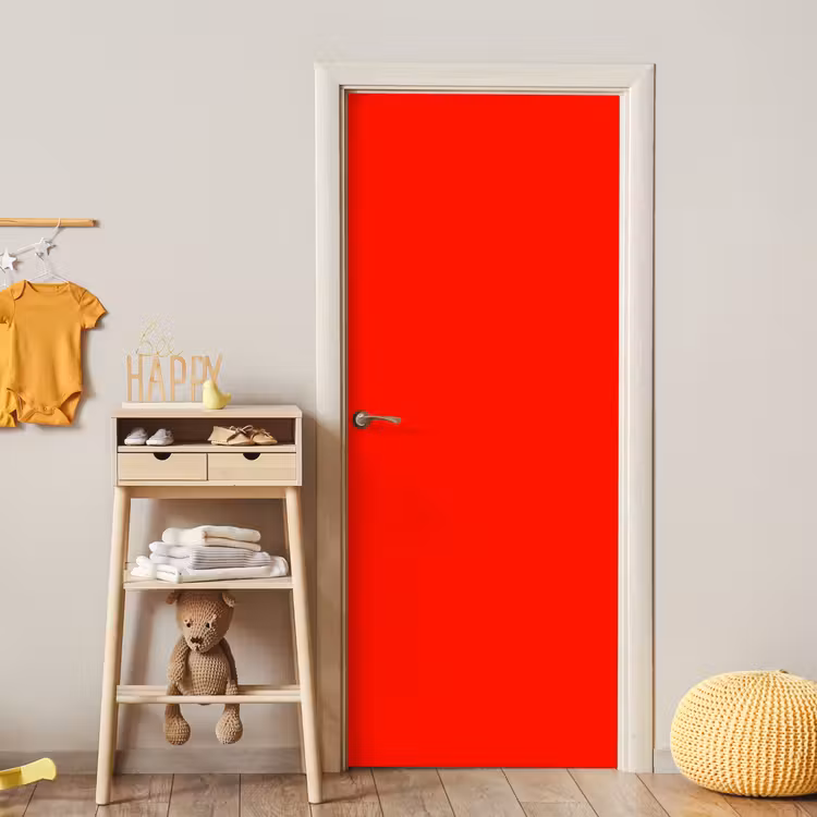 Deursticker - Vibrant - Vermilion - Rood — 6
