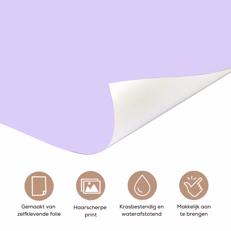 Deursticker - Light - Orchid - Paars — 3