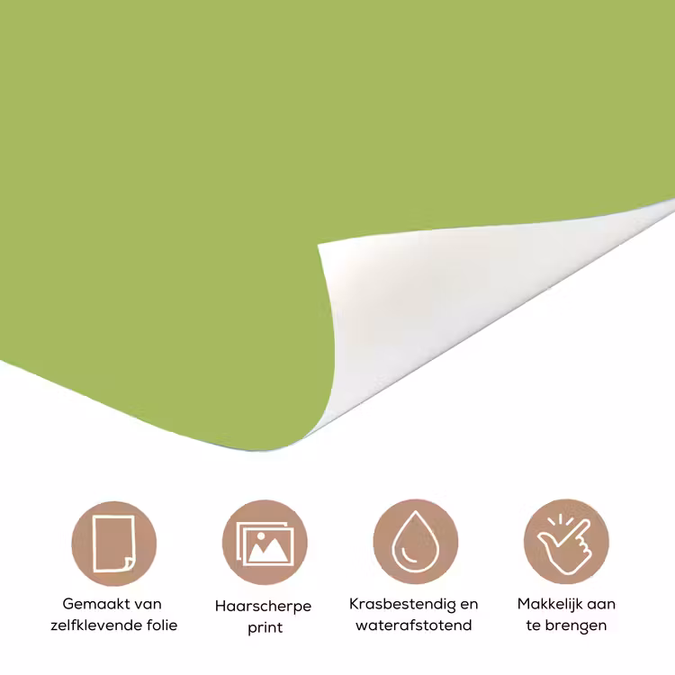 Deursticker - Lime - Glow - Groen — 3
