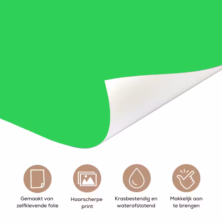 Deursticker - Mint - Green - Groen — 3