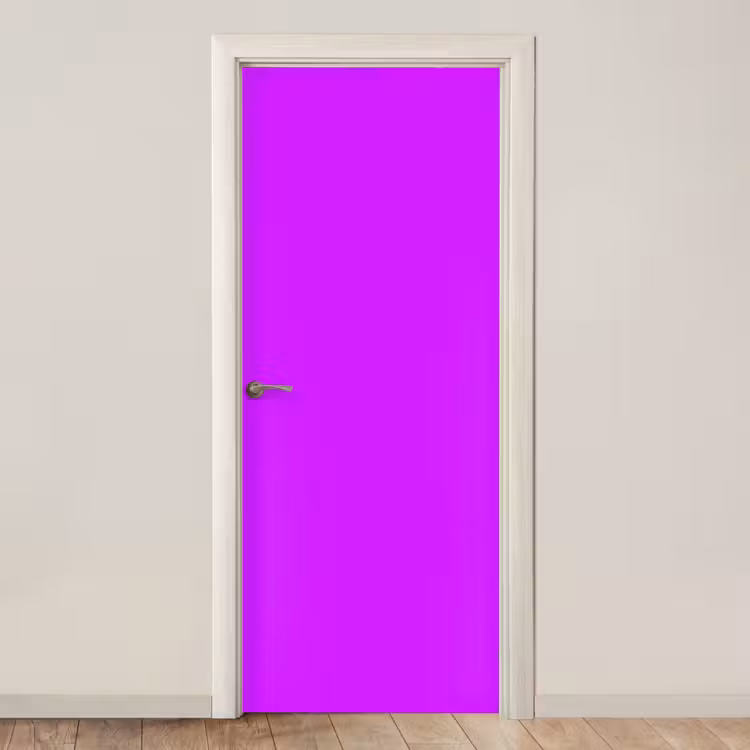 Deursticker - Neon - Orchid - Paars — 1