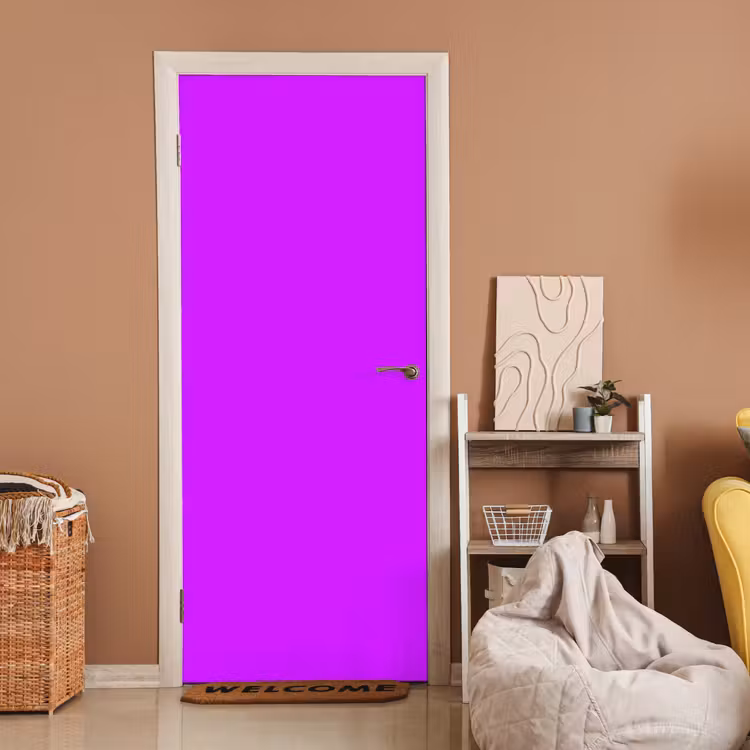 Deursticker - Neon - Orchid - Paars — 2