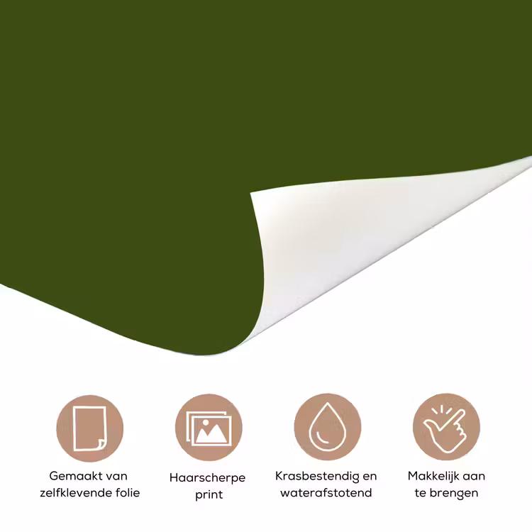 Deursticker - Olive - Drab - Groen — 3